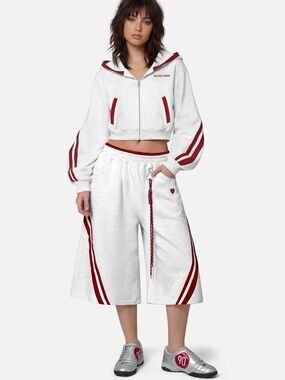 Aelfric Eden Stripe Longline Short